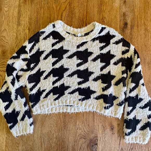Topshop, Houndstooth Sweater, SIZE M - Picture 5 of 5